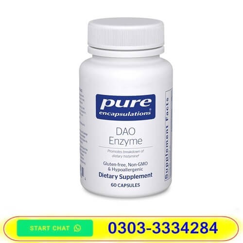 Pure Encapsulations DAO Enzyme Supplements in Pakistan